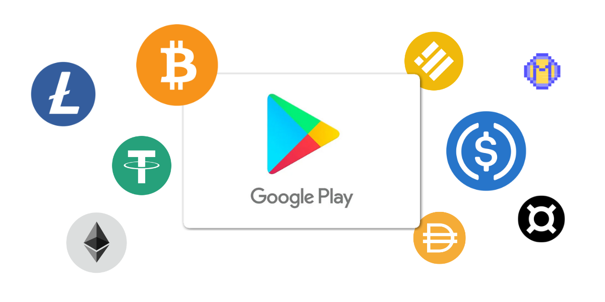 Buy Google Play in Bulgaria. Google Play Buy Online with Cryptocurrency. Gift Cards