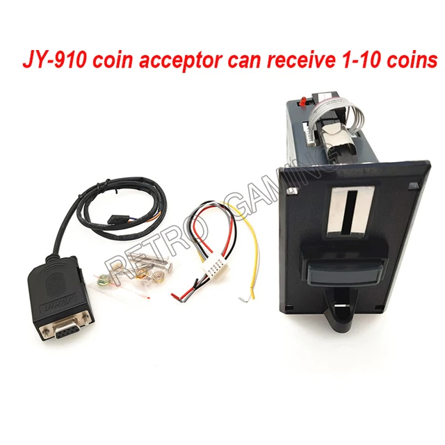 Multi Coin Acceptor (5 coins types) SEN32 - Faranux Electronics