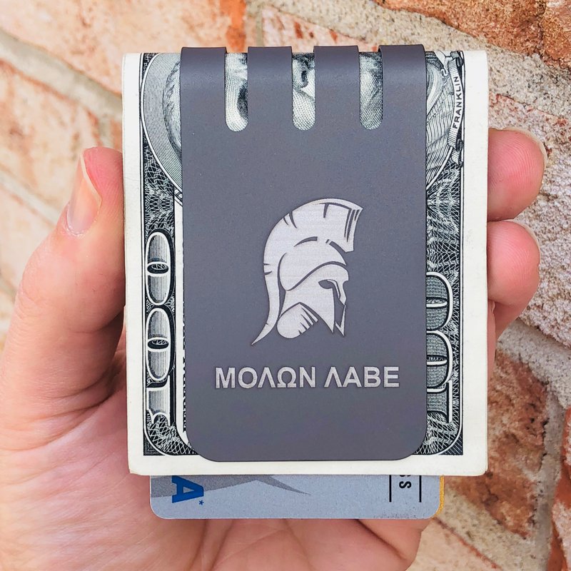 Spartan Money Clip - Etsy | Money clip, Rings for men, Best gifts