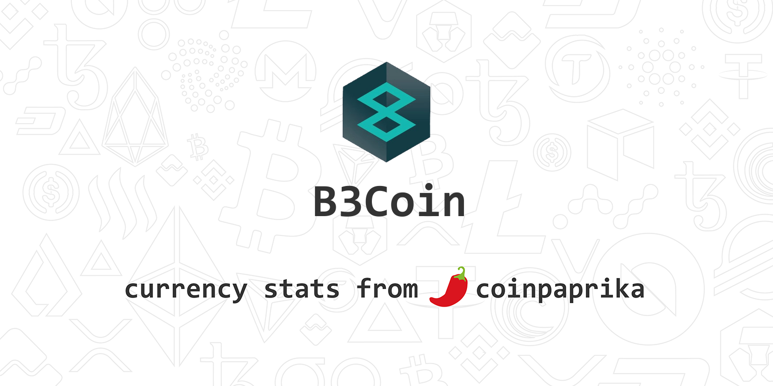 GitHub - B3-Coin/B3-CoinV2: B3-CoinV2