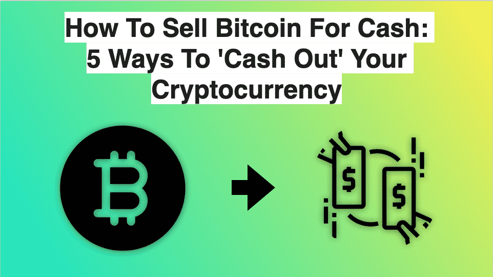 Sell Bitcoin from your wallet to your bank account