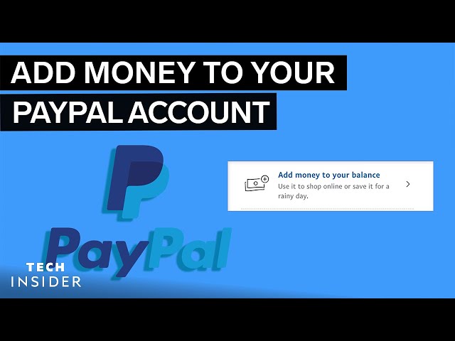 How do I add money to my PayPal balance from my bank? | PayPal CA