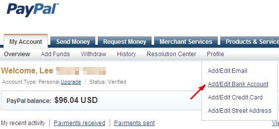 Withdraw Paypal Fund to Malaysia Local bank