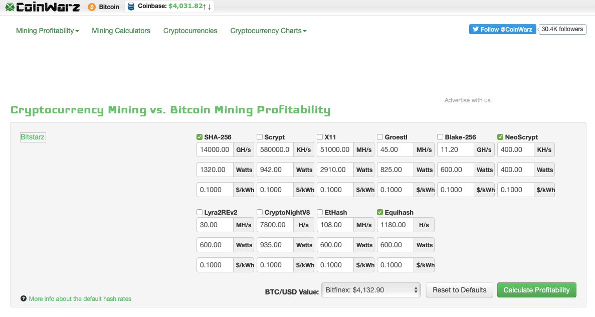 Crypto Mining Cost Calculator | Mining Hardware Calculator