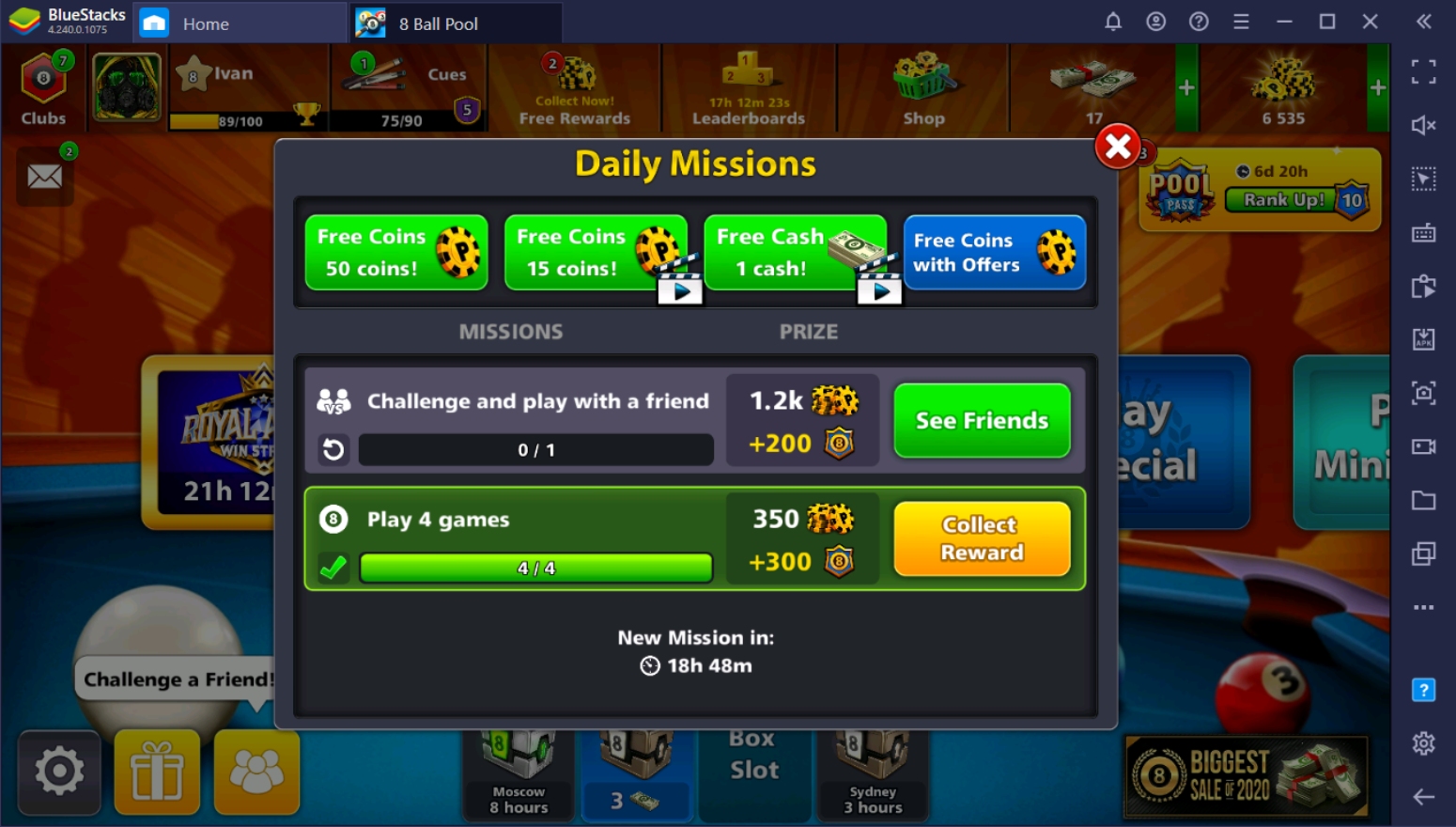 8 Ball Pool Free Coins -Cues Reward Links - Mosttechs