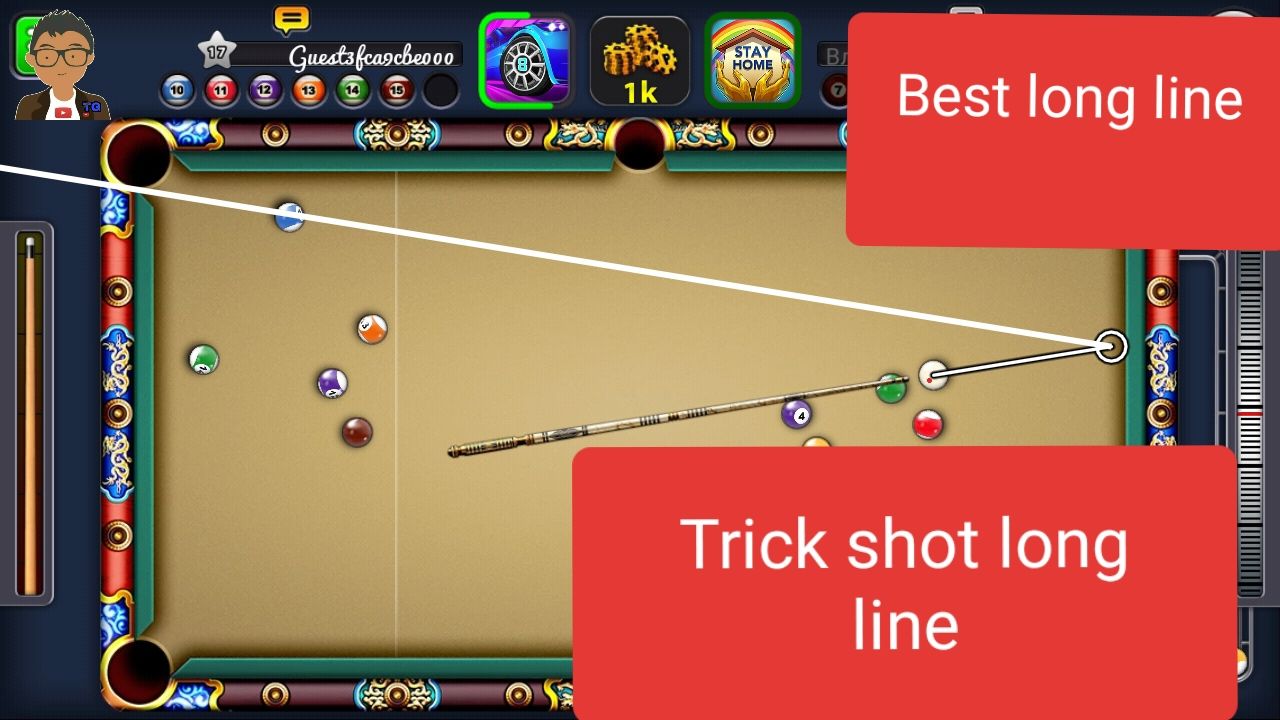 Download 8 Ball Pool (MOD, Long Line/Mega Hit) free on android