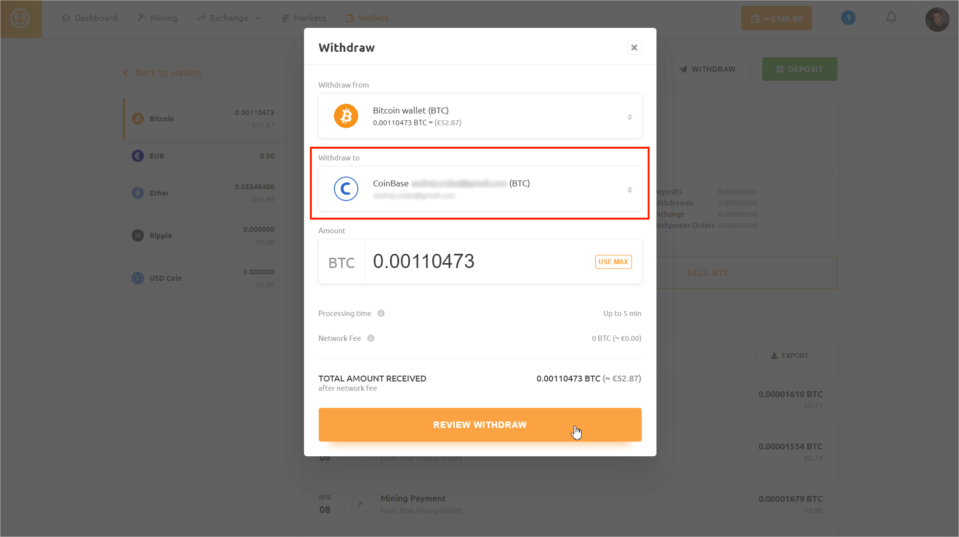 How to Withdraw Money From Nicehash - Zengo