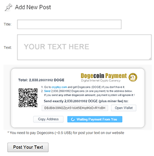 Bitcoin Payment Gateway - Bitcoin API PHP. White Label Bitcoin Payment Box