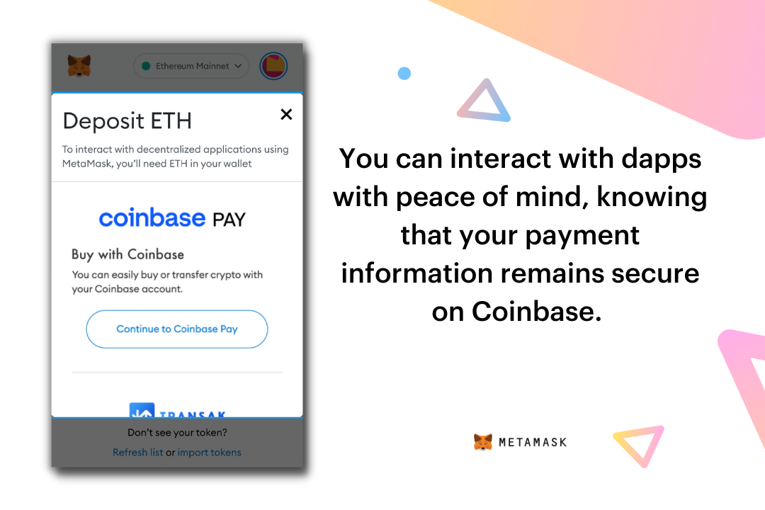 How to Transfer ETH from Metamask to Coinbase - DC