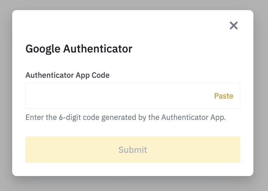 Lost google authenticator - Websocket - Binance Developer Community