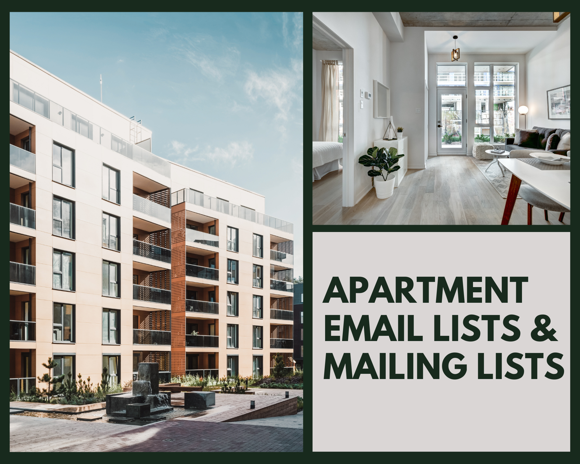 Apartment Mailing Lists | Apartment Dweller Mailing Lists | Apartment Renters List