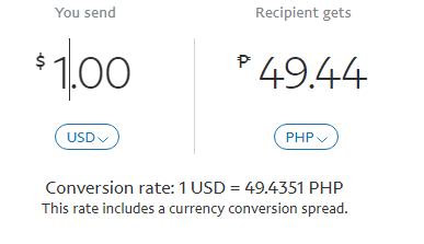 EURO to USD exchange rate when purchasing things - PayPal Community