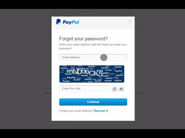 How to Change Your PayPal Password