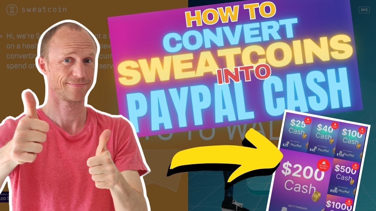 How To Transfer Sweatcoin Money To PayPal | How to make money, Money, Fast money