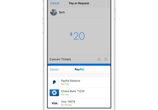 Facebook Messenger lets you send cash to friends with PayPal