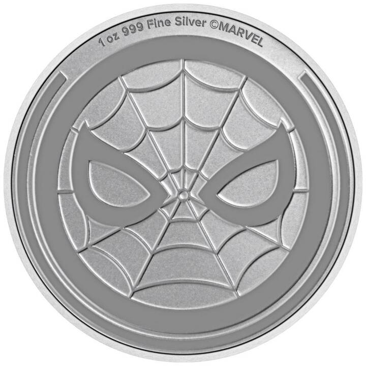 SPIDER MAN 1 oz Pure Silver Coin - Niue