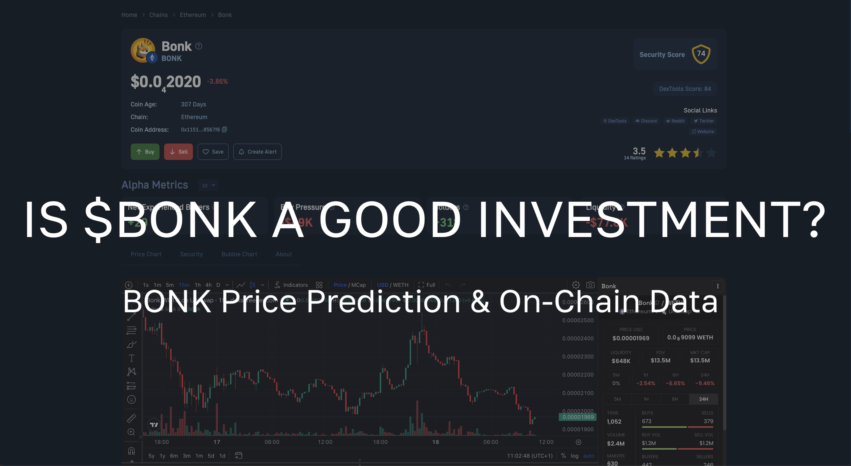 What is Bonk coin and its current market status? - AI Chat - Glarity