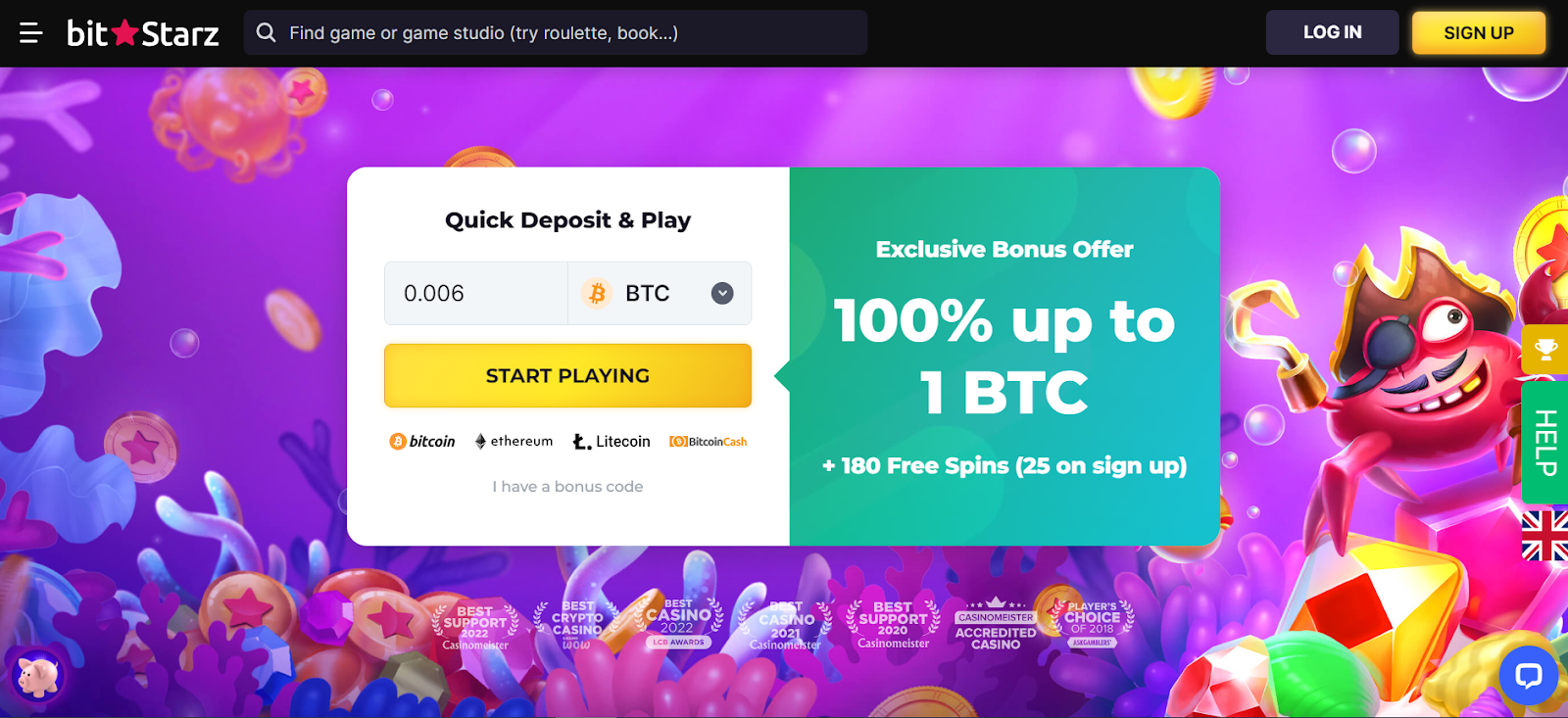 Bitsler Crypto Casino No Deposit Bonus 