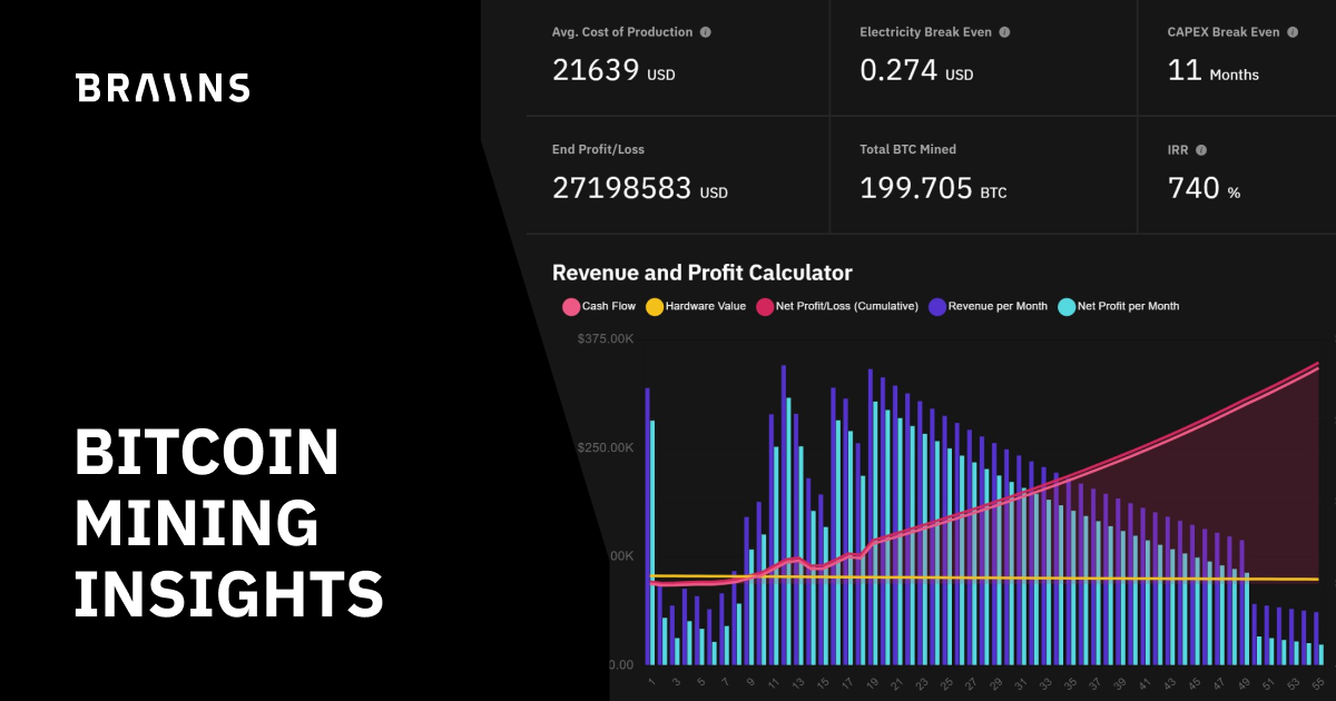 Calculation of profitability - Antminer S19 - CRMI