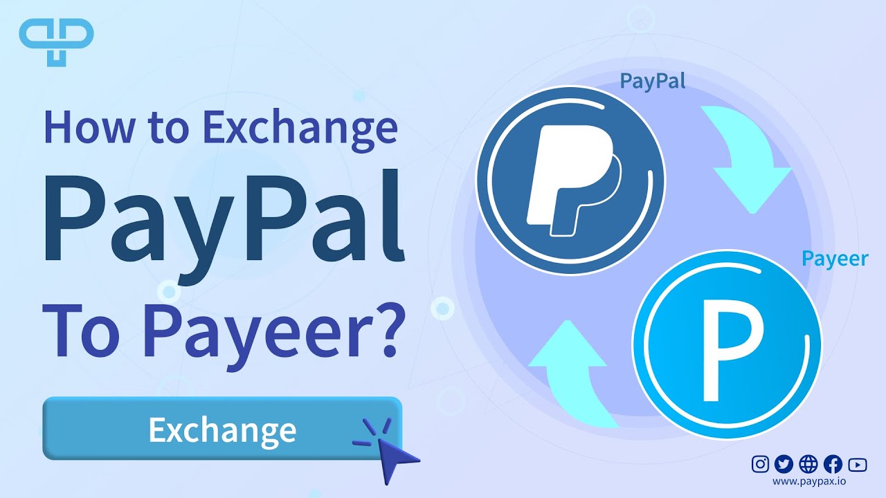 Exchange PayPal USD to Payeer USD  where is the best exchange rate?