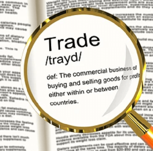 TRADE | English meaning - Cambridge Dictionary