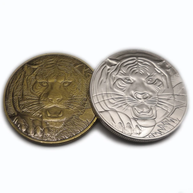 dragon tiger silver coin