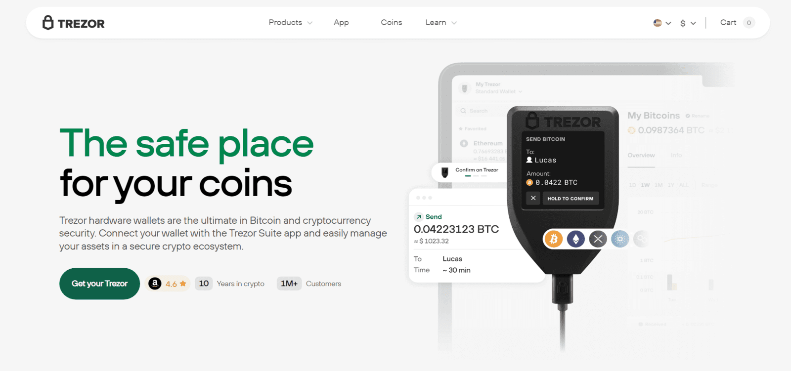 How To Setup And Use The Trezor One Hardware Wallet – The Crypto Merchant