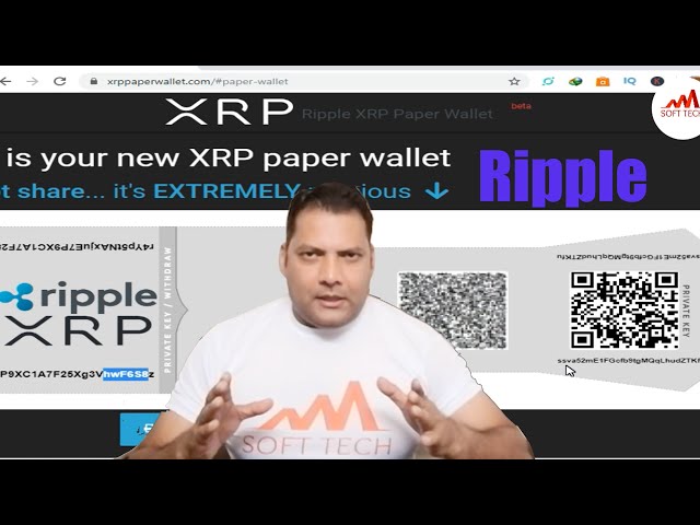 XRP Paper Wallets — xrpbags