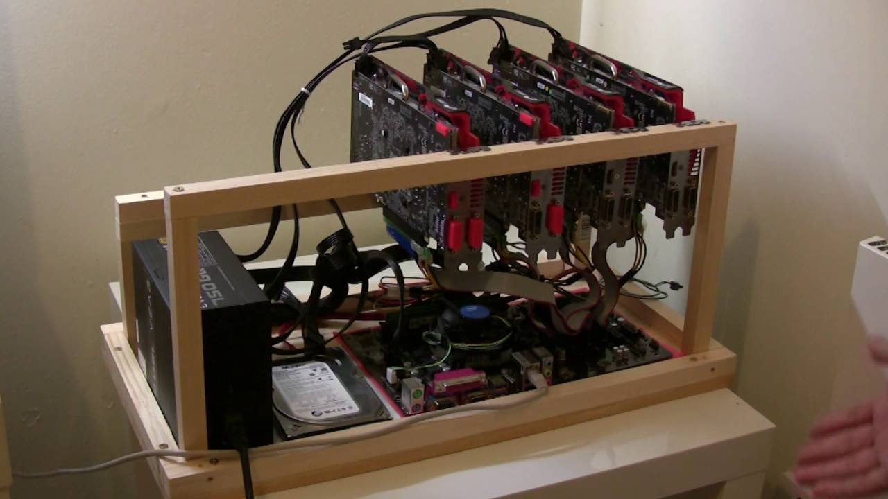 How to Build a Mining Rig (6 GPU Crypto Mining Rig Setup)