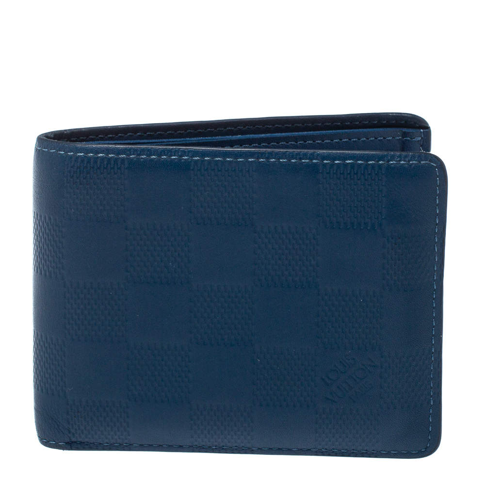 Louis Vuitton Pacific Blue Monogram Slender Wallet | M– TC