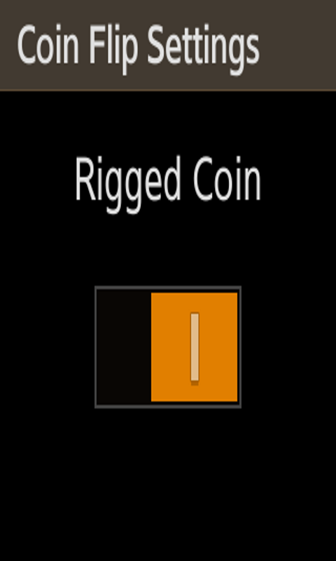 How to rig a coin toss