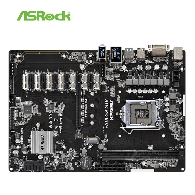 bitcoinlog.fun: ASRock H Pro BTC+ 13GPU Mining Motherboard Cryptocurrency : Electronics