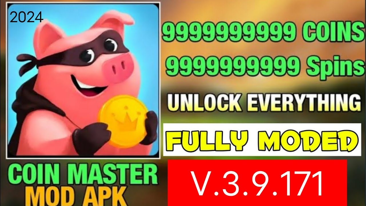 Coin Master APK MOD (Menu, Unlimited Money, Spin)