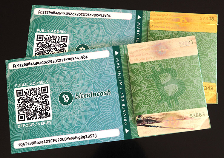 Bitcoin Paper Wallet Generator