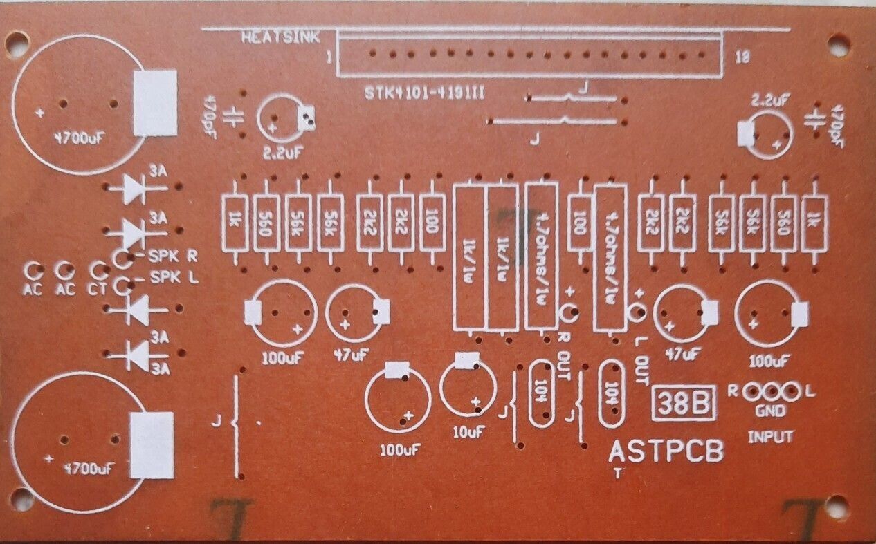 STK Stereo Amplifier with Transistor Pre Amp - Electronic Components Parts Shop Sri Lanka