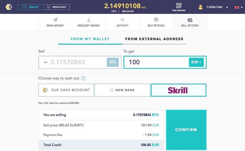 How do I withdraw money to a crypto wallet? | Skrill