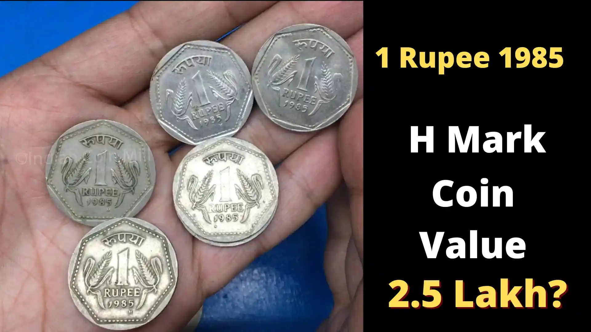 A British era Coin worth 6 Lakh Rs. | One Rupee Coin | King George VI | Mintage World