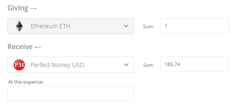 Exchange PerfectMoney to Ethereum Classic