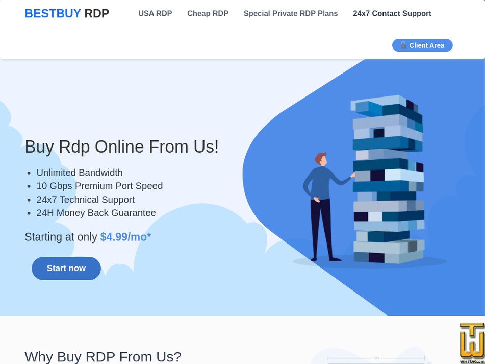 Buy RDP Online in USA, UK, FR - Admin access - Free Setup!