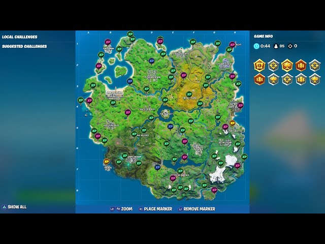 Fortnite: All XP Coins Locations For Week 6 - EssentiallySports