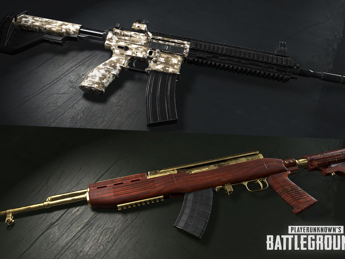 PUBG: BATTLEGROUNDS - Introducing Shroud and DrDisRespect Weapon Skins - Steam News