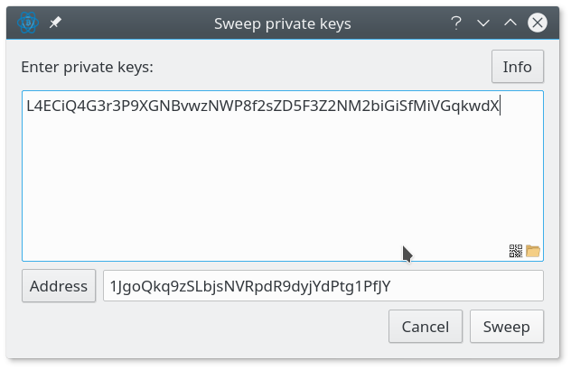 Import WIF private key as P2WPKH-in-P2SH address · Issue # · spesmilo/electrum · GitHub