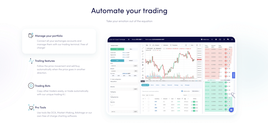 Cryptohopper algotrading platform review