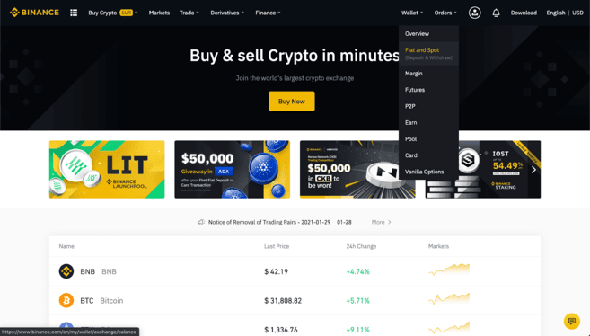 Binance Boosts First Digital's FDUSD Stablecoin With Zero-Fee Bitcoin (BTC) and Ether (ETH) Trading