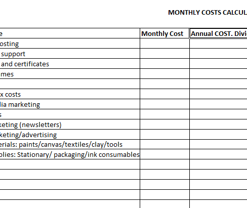 Art Pricing Calculator and Guide - How to Sell Art Online | Online Marketing for Artists -