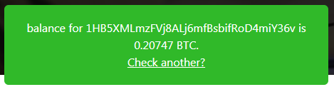 Bitcoin Address | Wallet Lookup - Blockonomics