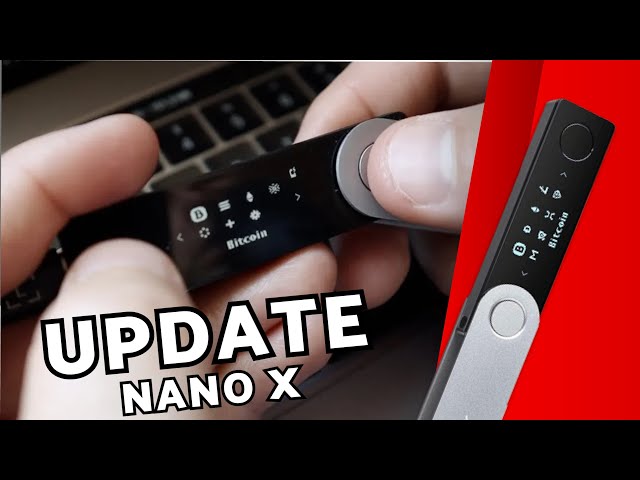 How To Update Ledger Nano X Firmware | CitizenSide