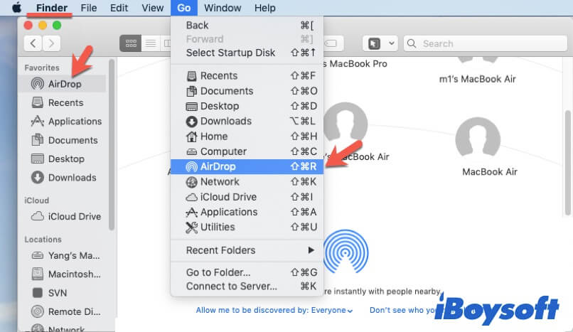 How To Turn On / Off and Use Airdrop on Your Mac- The Mac Observer