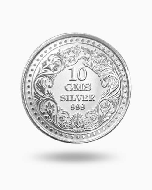 Stylish silver coin 50 gram Elizabeth | Silveradda