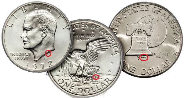 Eisenhower Bicentennial Dollar Coin at Amazon's Collectible Coins Store